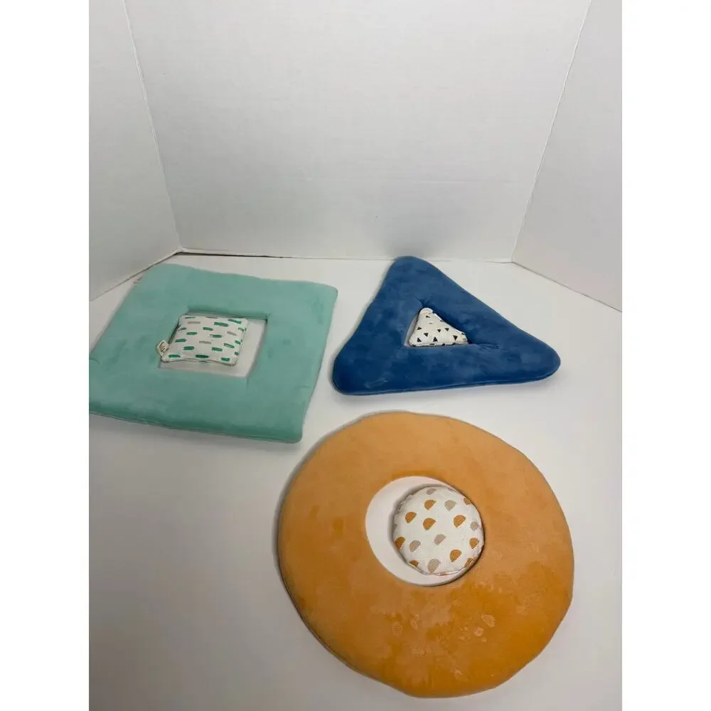 Panda Crate Kiwi Co Montessori Beanbag 3 Shapes Toy Brain Development Activity